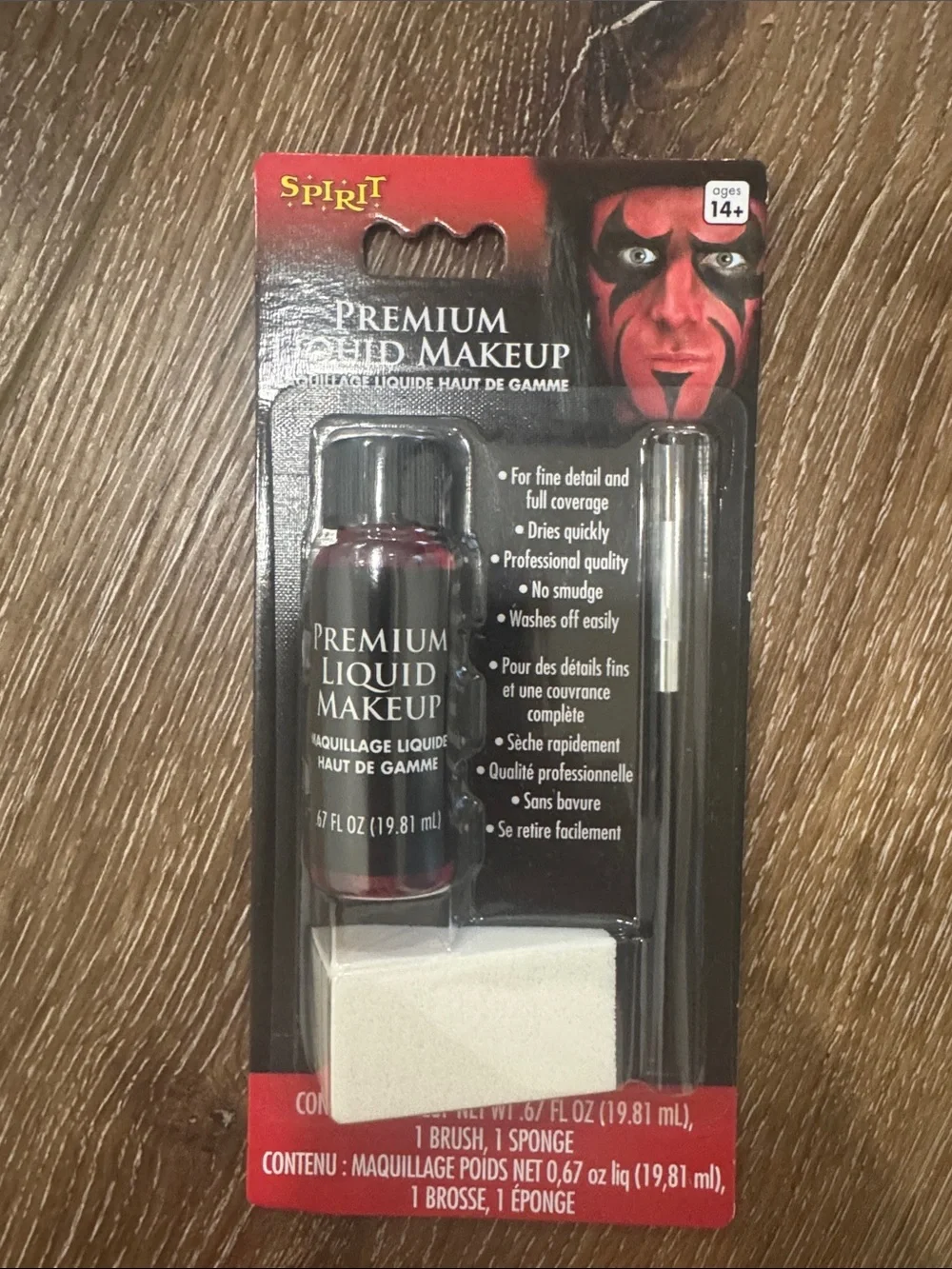 NWT - Spirit Halloween Face Decals & Theatrical Makeup Bundle